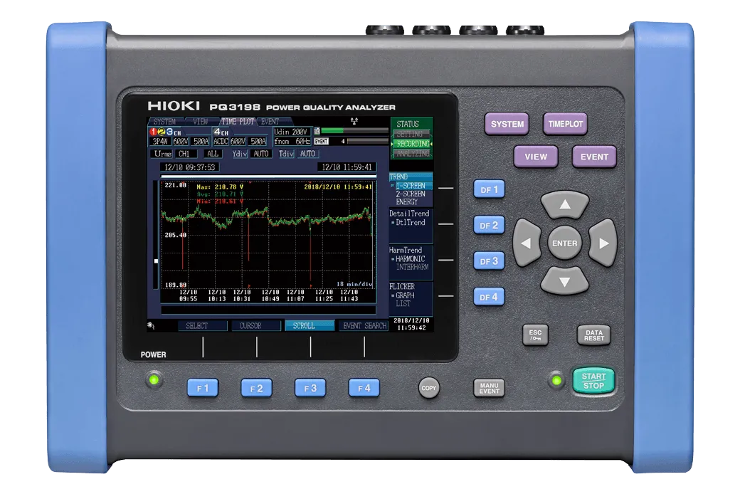 Hioki PQ3198 Power Quality Analyzer