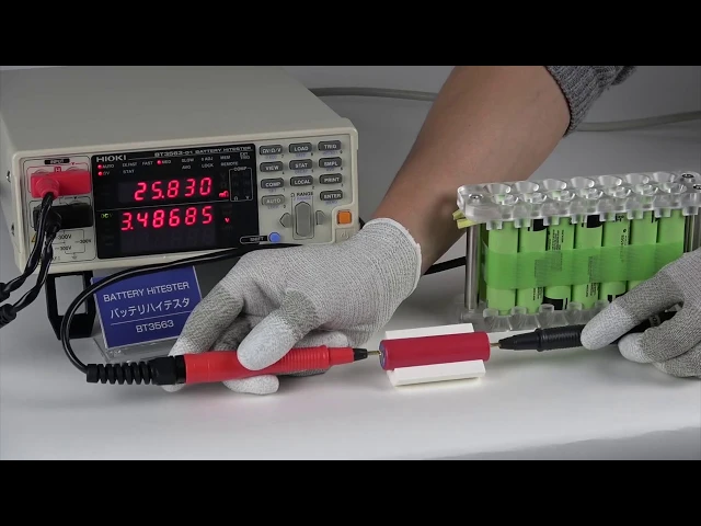 HIOKI BT3564 benchtop battery tester for EV and PHEV pack testing
